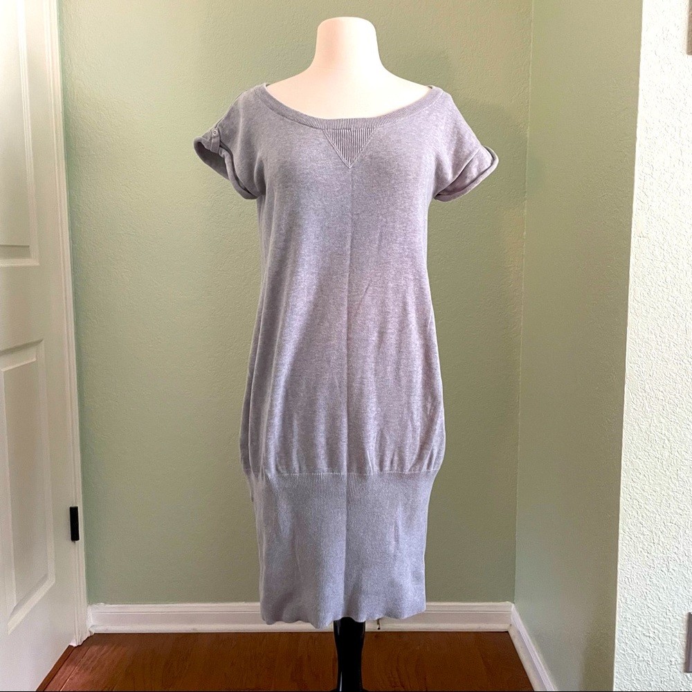Gray Sweater Dress